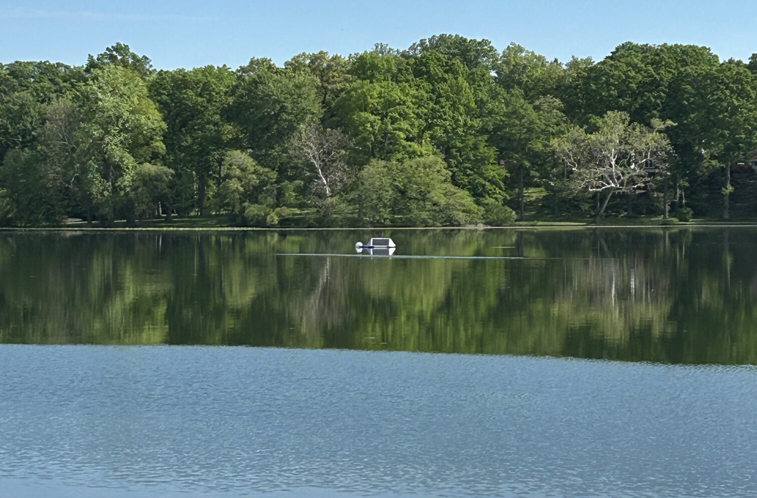 LG Sonic MPC-Buoy algae treatment community lake Silver Lake Ohio