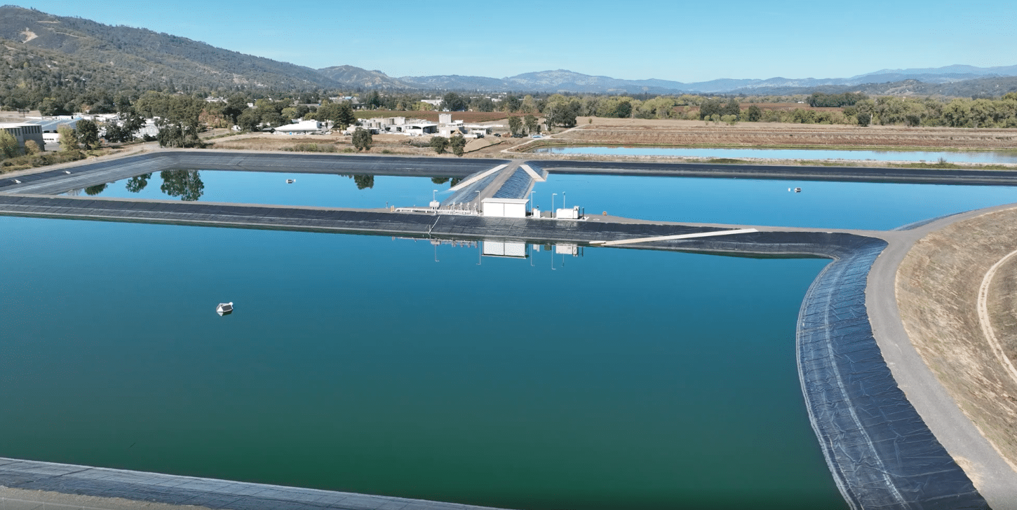 MPC Buoy in Ukiah reservoir