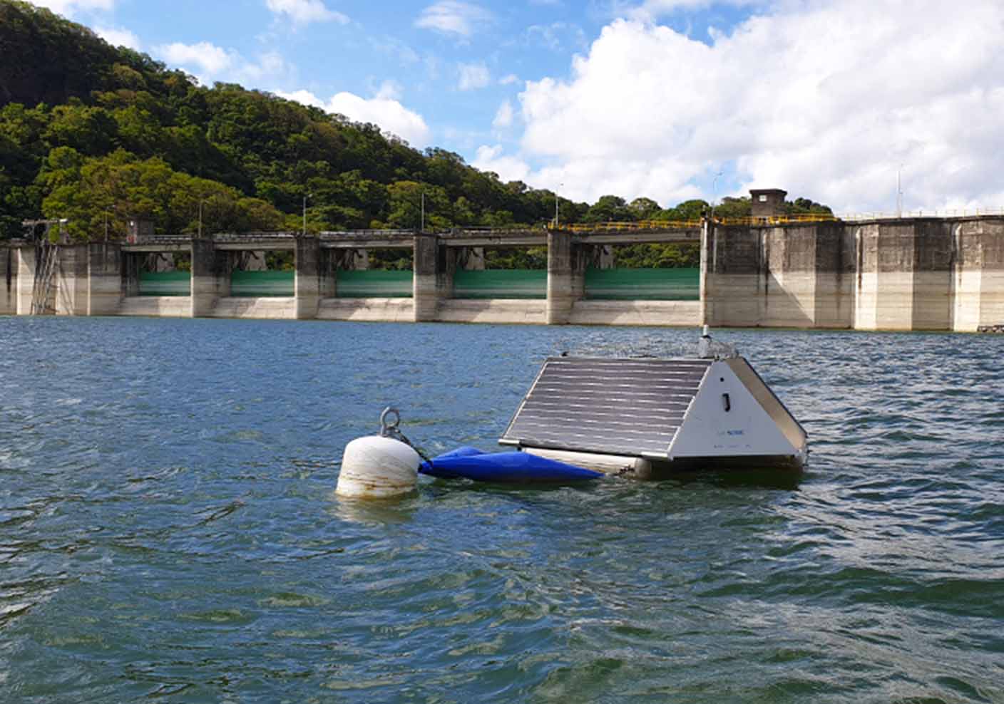 drinking water reservoir monitoring buoy