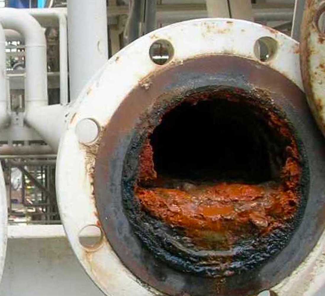 Biofouling pipes