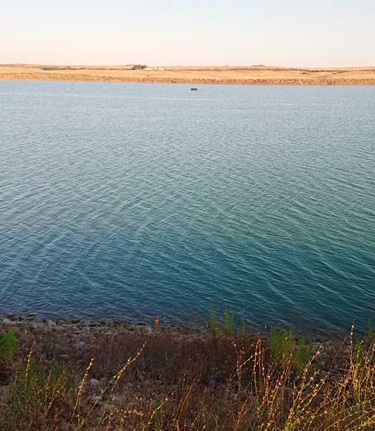 Casas de Hitos reservoir