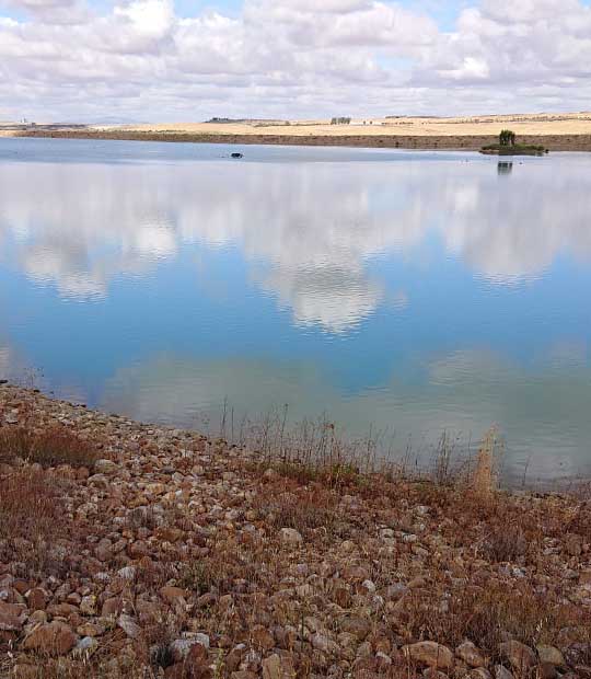 Casas de Hitos reservoir